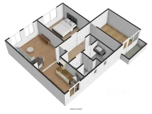 Pronájem bytu 3+kk, Praha - Letňany, Kladrubská, 73 m2