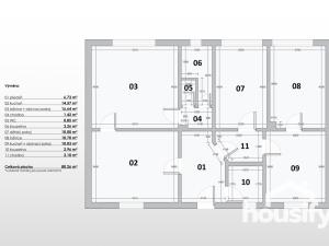 Prodej rodinného domu, Božice, 80 m2