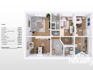 Prodej rodinného domu, Božice, 80 m2