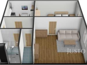 Prodej bytu 2+1, Písek - Budějovické Předměstí, Budějovická, 53 m2