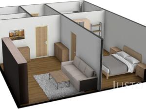 Prodej bytu 2+1, Písek - Budějovické Předměstí, Budějovická, 53 m2