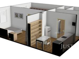 Prodej bytu 2+1, Písek - Budějovické Předměstí, Budějovická, 53 m2