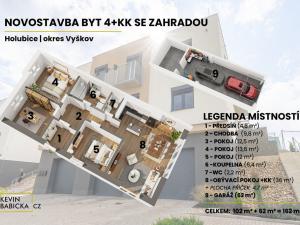 Prodej bytu 4+kk, Holubice, 102 m2