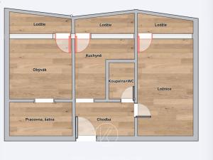 Prodej bytu 2+1, Plzeň, Vejprnická, 60 m2
