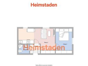 Pronájem bytu 2+kk, Havířov - Město, Jilemnického, 45 m2