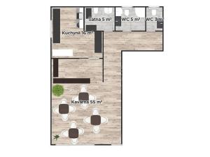 Pronájem obchodního prostoru, Horoušany - Horoušánky, Hlavní, 99 m2