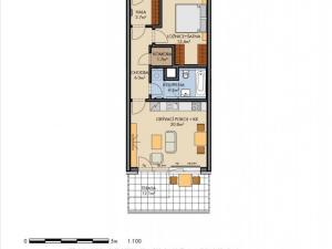 Prodej bytu 2+kk, Praha - Ruzyně, Huppnerova, 53 m2