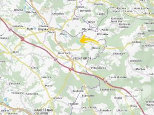 Prodej louky, Velká Bíteš, Kostelní, 2538 m2