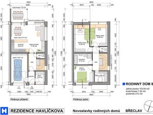 Prodej rodinného domu, Břeclav, Havlíčkova, 123 m2
