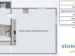 Pronájem bytu 2+kk, Praha - Dejvice, Starodejvická, 43 m2