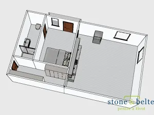 Pronájem bytu 2+kk, Praha - Dejvice, Starodejvická, 43 m2