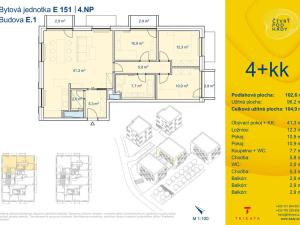 Prodej bytu 4+kk, Brno, 96 m2