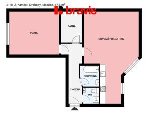 Prodej bytu 2+kk, Brno, 87 m2