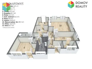 Prodej bytu 4+kk, Srbsko, Na Břiči, 125 m2