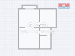 Pronájem bytu 2+1, Bílina - Teplické Předměstí, Sídliště SHD, 48 m2