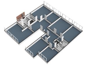 Pronájem kanceláře, Praha - Libeň, Lihovarská, 204 m2