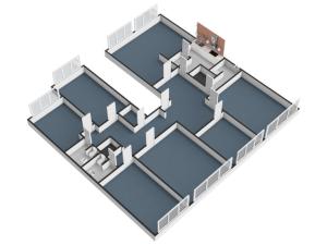 Pronájem kanceláře, Praha - Libeň, Lihovarská, 204 m2