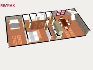 Pronájem bytu 4+1, Nadějkov - Nepřejov, 120 m2