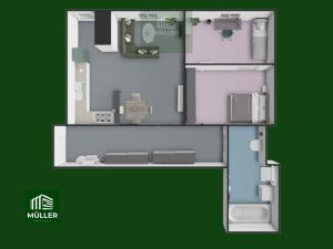 Prodej bytu 3+kk, Praha - Bubeneč, Jugoslávských partyzánů, 50 m2