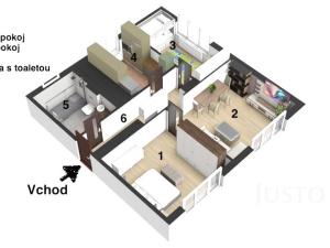 Prodej bytu 3+1, Homole u Panny - Lhota pod Pannou, 60 m2