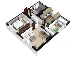 Prodej bytu 3+1, Homole u Panny - Lhota pod Pannou, 60 m2