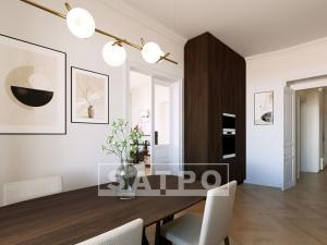 Prodej bytu 3+1, Praha - Vinohrady, Polská, 121 m2