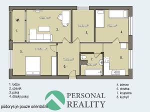 Prodej bytu 4+1, Mariánské Lázně - Úšovice, Kollárova, 83 m2