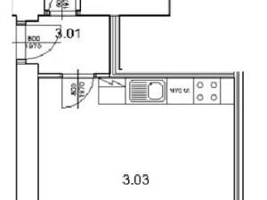 Pronájem bytu 1+kk, Praha - Žižkov, Cimburkova, 31 m2