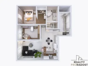 Prodej rodinného domu, Lužice, Šeříková, 100 m2