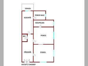 Pronájem bytu 2+1, Brno, Těsnohlídkova, 87 m2