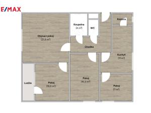 Prodej bytu 4+1, Horoměřice, K Bytovkám, 86 m2