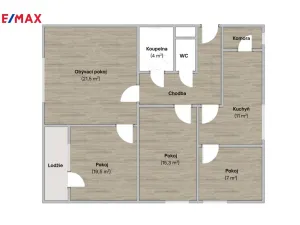 Prodej bytu 4+1, Horoměřice, K Bytovkám, 94 m2