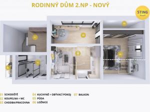 Prodej rodinného domu, Dolní Lhota, Hořínůška, 135 m2