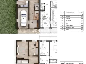 Prodej rodinného domu, Jinočany, Emy Destinové, 139 m2