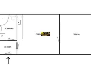 Pronájem bytu 1+kk, Jičín - Holínské Předměstí, Markova, 26 m2