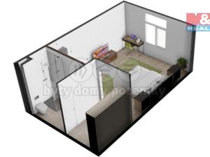 Prodej bytu 1+kk, Hostivice, Za Mlýnem, 29 m2