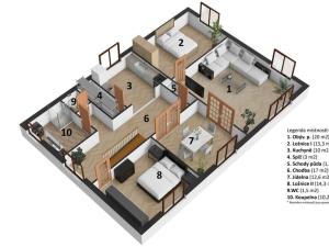 Prodej rodinného domu, Vodochody, 225 m2