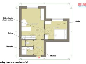 Pronájem bytu 2+kk, Plzeň - Severní Předměstí, Bzenecká, 38 m2