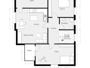 Prodej vícegeneračního domu, Břasy - Stupno, 92 m2