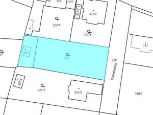 Dražba pozemku pro bydlení, Jinočany, 1029 m2