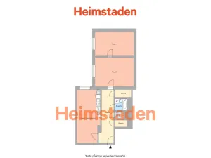 Pronájem bytu 3+kk, Ostrava - Poruba, náměstí Boženy Němcové, 64 m2