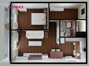 Pronájem bytu 2+kk, Slaný, Arbesova, 47 m2