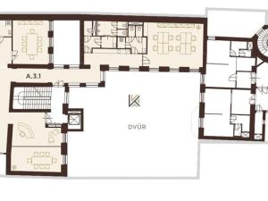 Pronájem kanceláře, Praha, Vodičkova, 377 m2