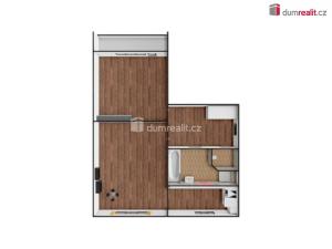 Pronájem bytu 2+1, Praha - Kamýk, Špirkova, 64 m2