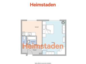 Pronájem bytu 1+1, Havířov - Město, 1. máje, 32 m2