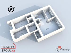Prodej bytu 4+kk, Opava, Lidická, 78 m2