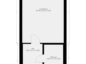 Pronájem bytu 1+kk, Praha - Zličín, Míšovická, 34 m2