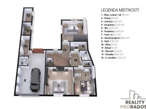Prodej rodinného domu, Vyškov - Hamiltony, Slovanská, 140 m2