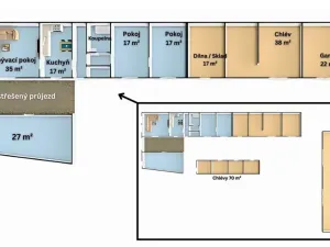 Prodej zemědělské usedlosti, Krašlovice, 118 m2