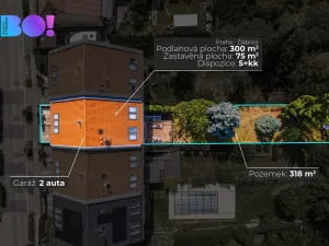 Prodej rodinného domu, Praha, Legionářů, 238 m2